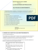 Principios Del Proceso de Mantenimiento