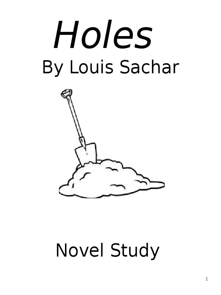 holes novel study Reading Comprehension Nature