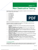 Inspection/Non Destructive Testing