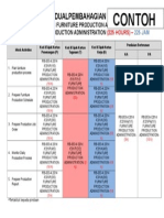 Jadualpembahagian Wim Cocu Co1 Furniture Production Administration