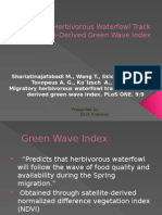 Migratory Herbivorous Waterfowl Track Satellite-Derived Green Wave Index