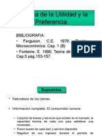 Teoria de La Utilidad