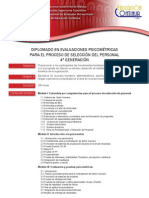 Diplomado Evaluaciones Psicometricas