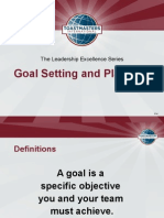 Goal Setting and Planning: The Leadership Excellence Series
