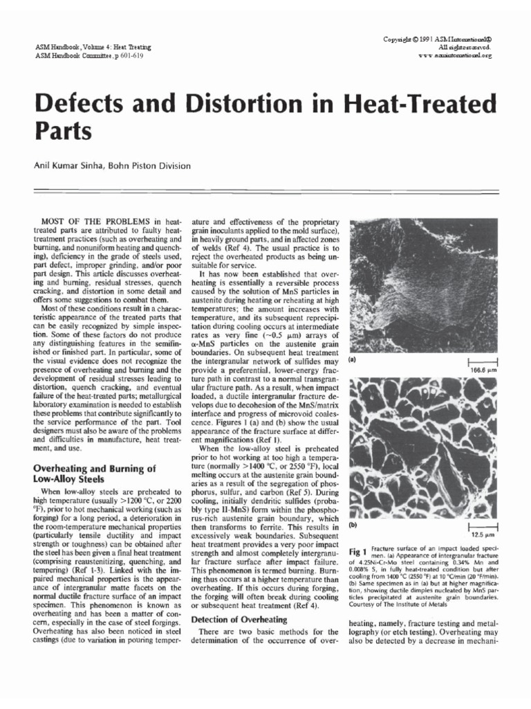 How To Avoid Distortion During Heat Treatment Process – AJEC