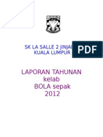 Laporan Akhir Tahun 2012 Bola Sepak