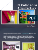 El Color en La Arquitectura: Kevin Yépez