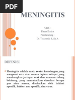 Download Meningitis by Finna Ernica SN264902592 doc pdf