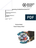 MSM2111 Tensile Test Prac Guide 2012