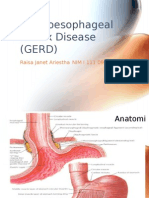 Gastroesophageal Reflux Disease (GERD)