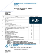 Penilaian Risiko Jatuh Pasien Dewasa (Scale Morse)