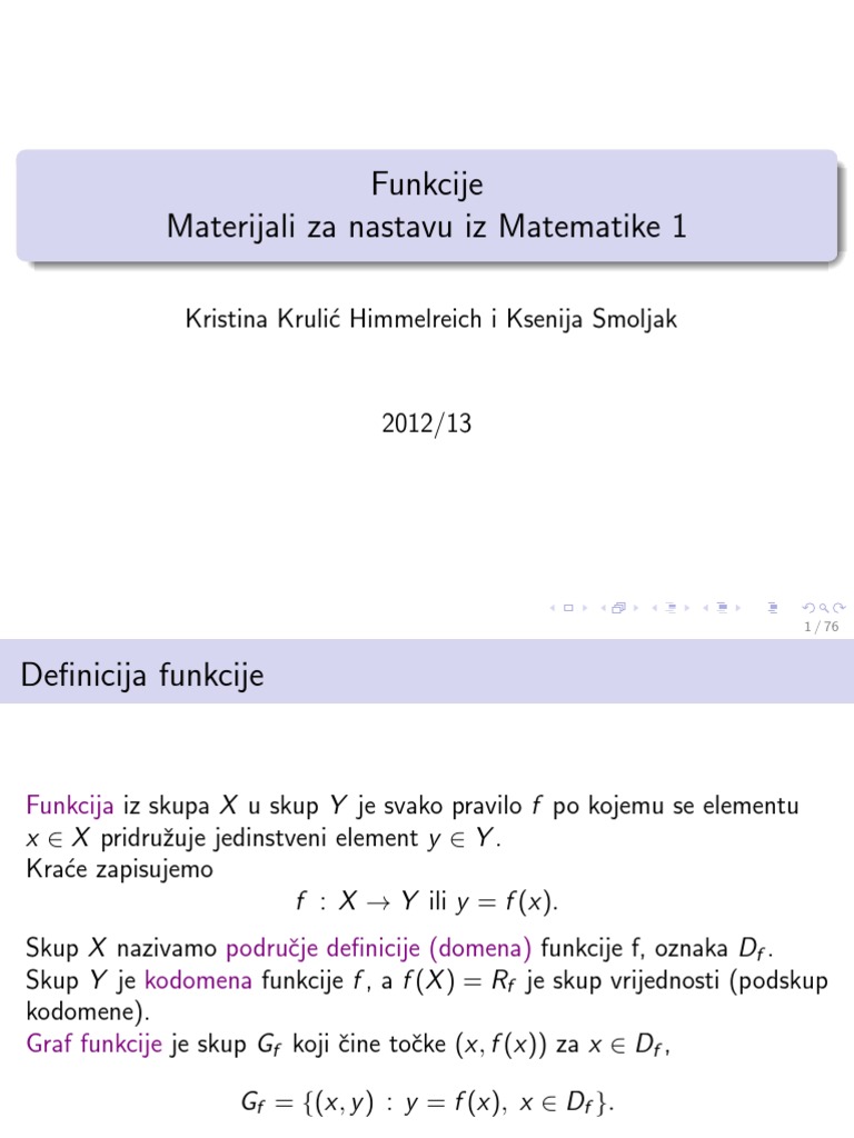 Funkcije | PDF
