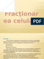 Fractionarea Celulara