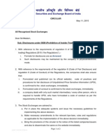 Disclosures Under SEBI (Prohibition of Insider Trading) Regulations, 2015