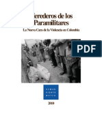 Herederos de Los Paramilitares_Informe HRW_Colombia 2010