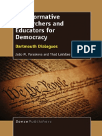 João M. Paraskeva, Thad LaVallee (Eds.)-Transformative Researchers and Educators for Democracy_ Dartmouth Dialogues-SensePublis