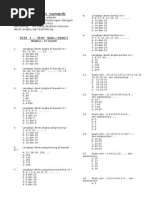 Contoh Soal Tes Penjurusan SMA