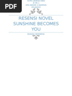 Download Resensi Novel Sunshine Becomes You by putrilenggo SN264932063 doc pdf