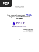 138660235 Plan Campanie Electorala Alegeri Parlamentul European