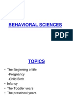 Behavioral Science Introduction Part 1