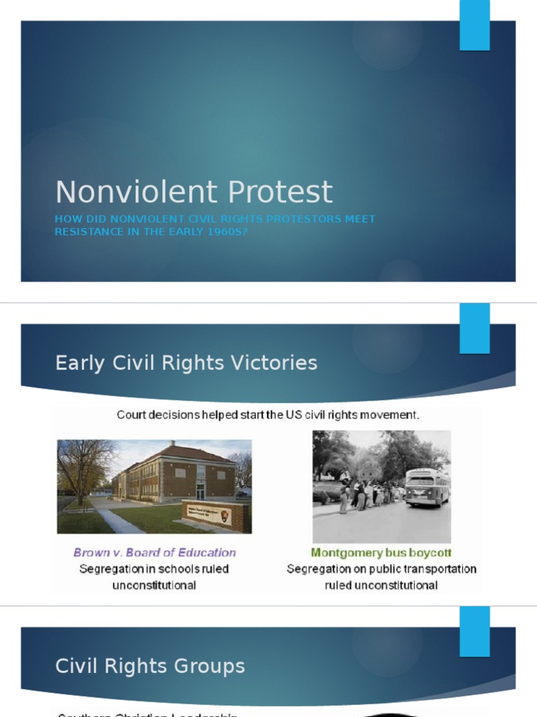 Nonviolent Protest Pdf