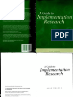 A Guide to Implementation Research