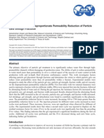 Characterisations of Disproportionate Permeability Reduction of Particle Gels Through Fractures