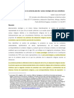 Educación Religiosa Escolar en Contextos Plurales: Lectura Teológica Del Caso Colombiano