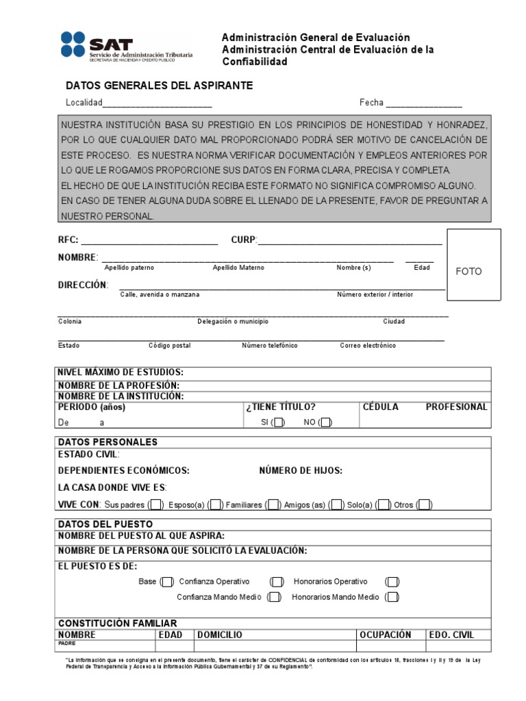 Formatos SAT Medicina Especialidades médicas