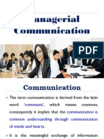 managerial communication