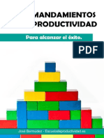 Los 10 Mandamientos de La Productividad - José Bermúdez-EDP