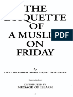 Ettiquettes of a Muslim on Friday