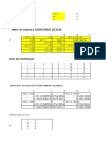 Matriz de Rigidez en Coordenadas Locales