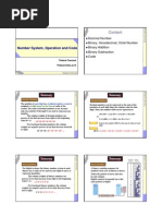 Number System operation& code Digital System