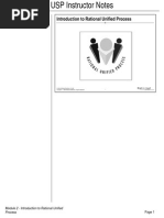 Instructor Notes:: Module 2 - Introduction To Rational Unified Process