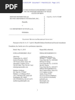 Defense Distributed v. U.S. Department of State Pltfs Mot For PI
