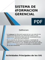 Sistema de Informacion Gerencial