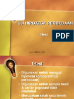 Uji Perbedaan t Test