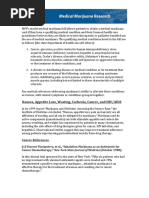 Medical Conditions Handout