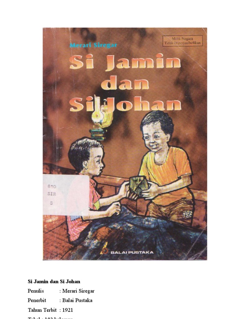 Resensi Si Jamin Dan Si Johan