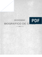 Diccionario Biografico de Chile Tomo I 6ta Edicion