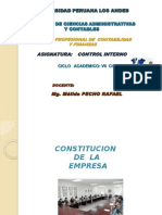 Sesion 2. Estructura de La Empresa y Su Constitucion