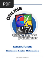 Raciocinio Logico Matematico