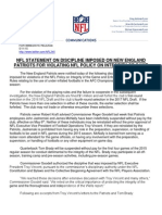 NFL Statement On Patriots Penalties 5-11-15 3