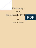 Germany. The Jewish Problem 1939