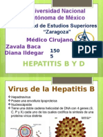 Hepatitis B y D