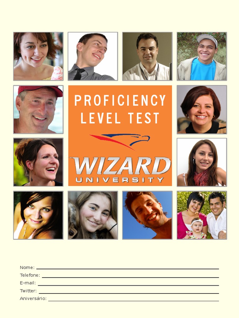Wizard Proficiency Level Test PDF | PDF | Social Science | Language ...