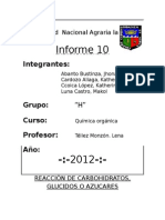 Informe quimica organica