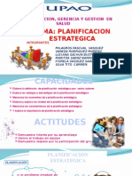 PLANIFICACION ESTRATEGICA ADMINISTRACION