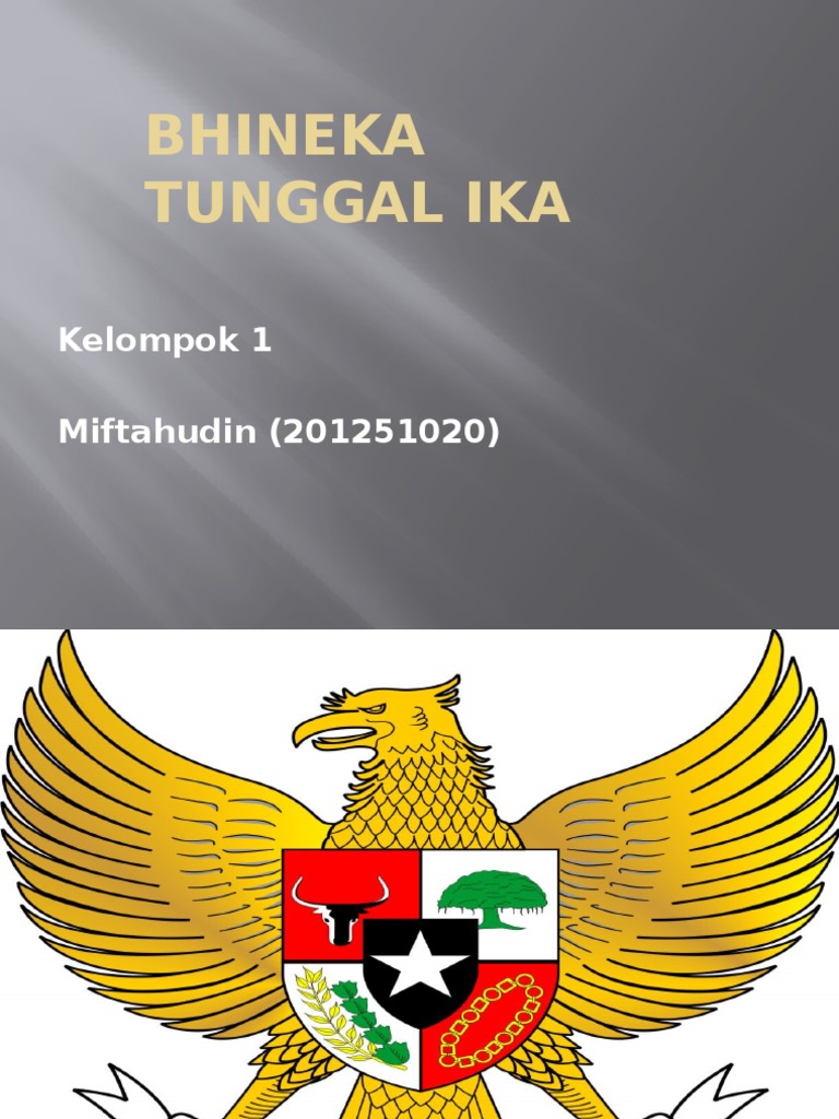 Bhineka Tunggal Ika